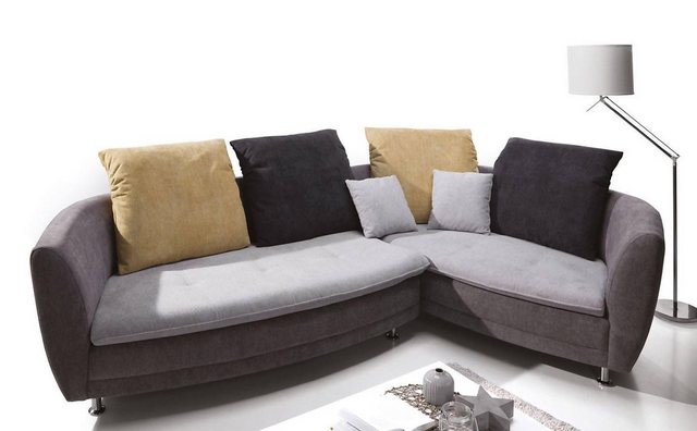 Xlmoebel Ecksofa Moderne Eckcouch mit Runddesign Polsterung Ecksofa Set für günstig online kaufen