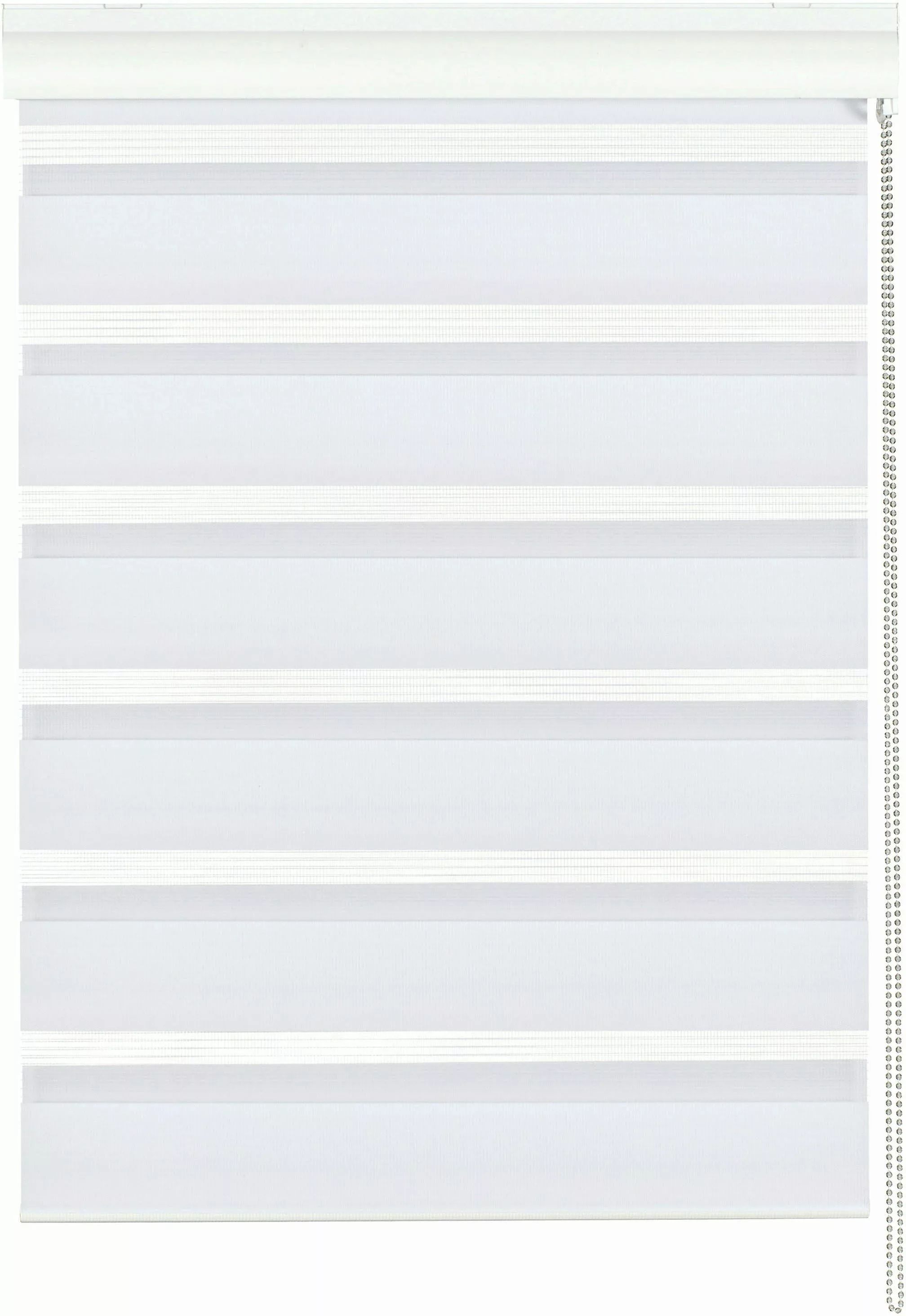 Gardinia Doppelrollo 120 cm x 160 cm Weiß günstig online kaufen