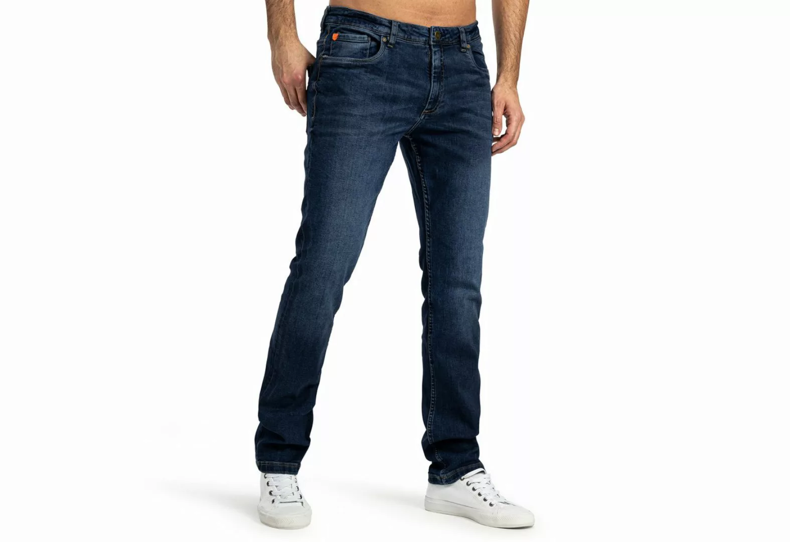 SUBLEVEL Slim-fit-Jeans Herren Jeans Slim Straight Fit Stretch Hose Flexibl günstig online kaufen