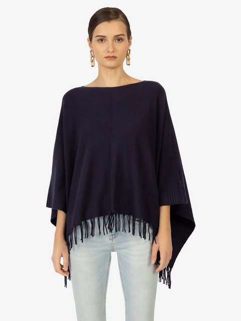 Kraimod Poncho mit Eye catching und Allover-Design günstig online kaufen