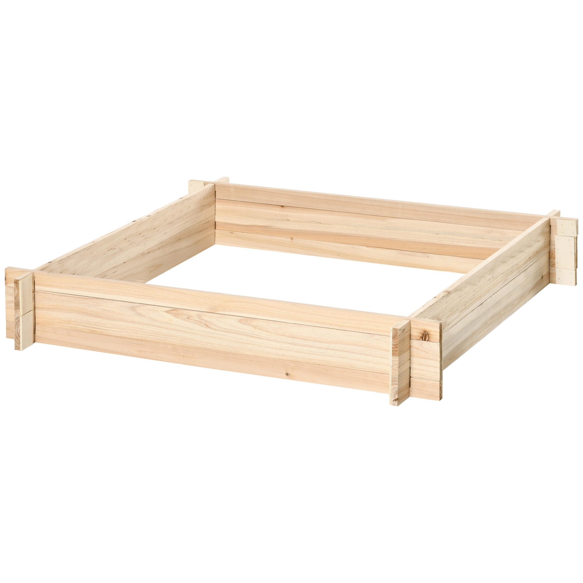 Outsunny Hochbeet aus Holz, Garten-Hochbeet, bodenloses Design, einfach zu günstig online kaufen