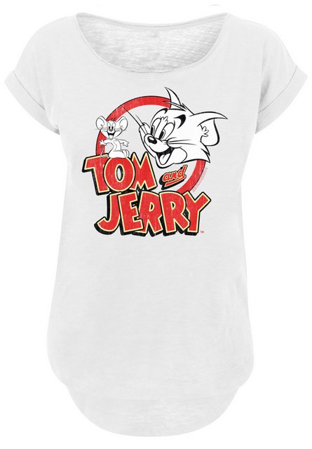 F4NT4STIC T-Shirt "Tom and Jerry TV Serie Distressed", Damen,Premium Merch, günstig online kaufen