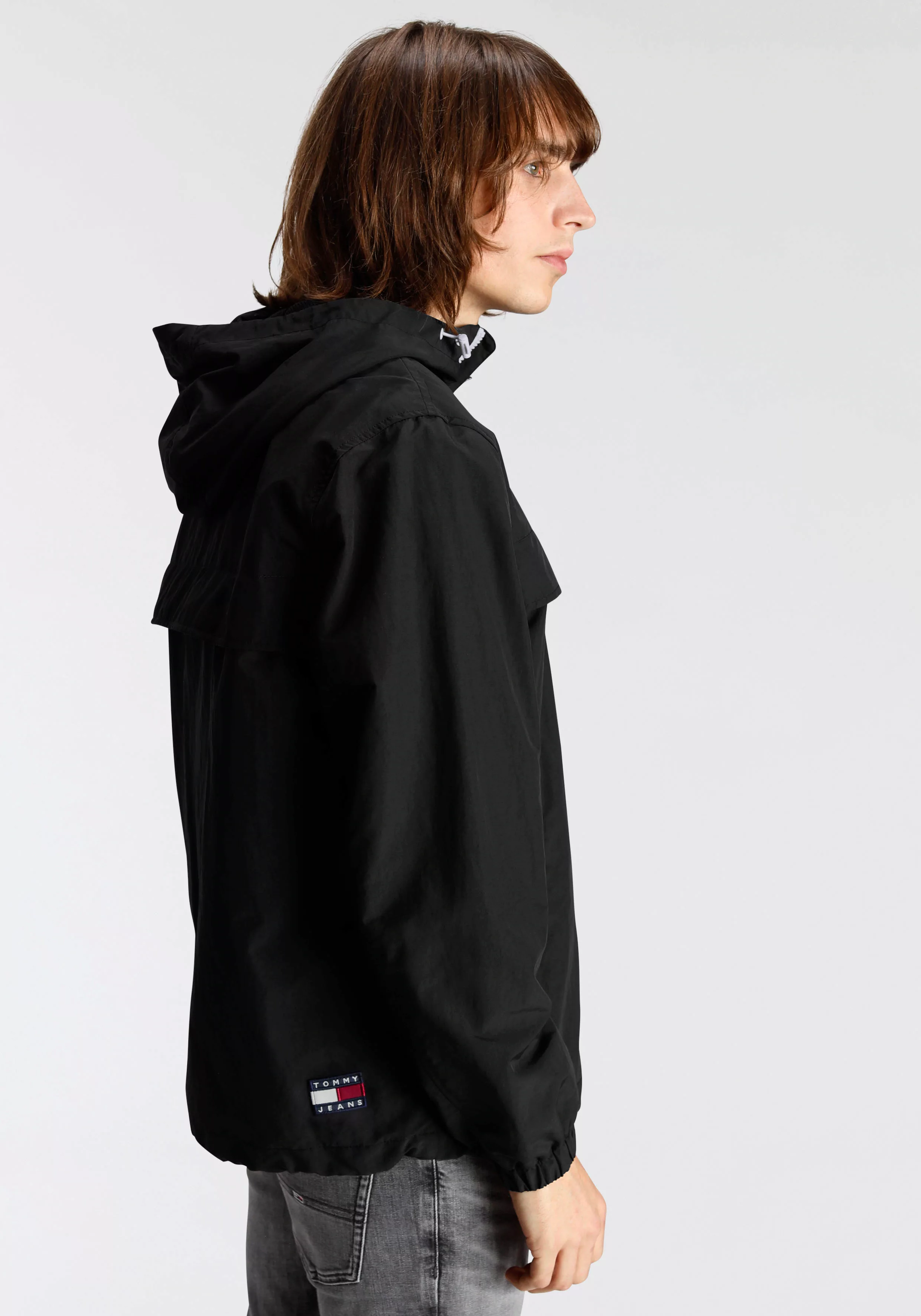 Tommy Jeans Blouson "TJM CHICAGO WINDBREAKER", mit Kapuze, mit Kapuze günstig online kaufen