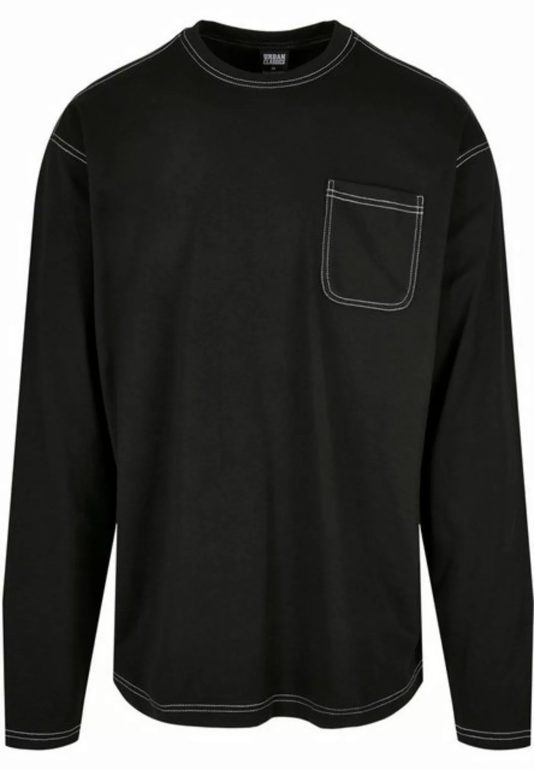 URBAN CLASSICS Longsleeve Urban Classics Herren Heavy Oversized Contrast St günstig online kaufen