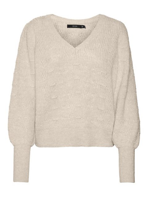 Vero Moda Strickpullover EYA (1-tlg) Falten günstig online kaufen