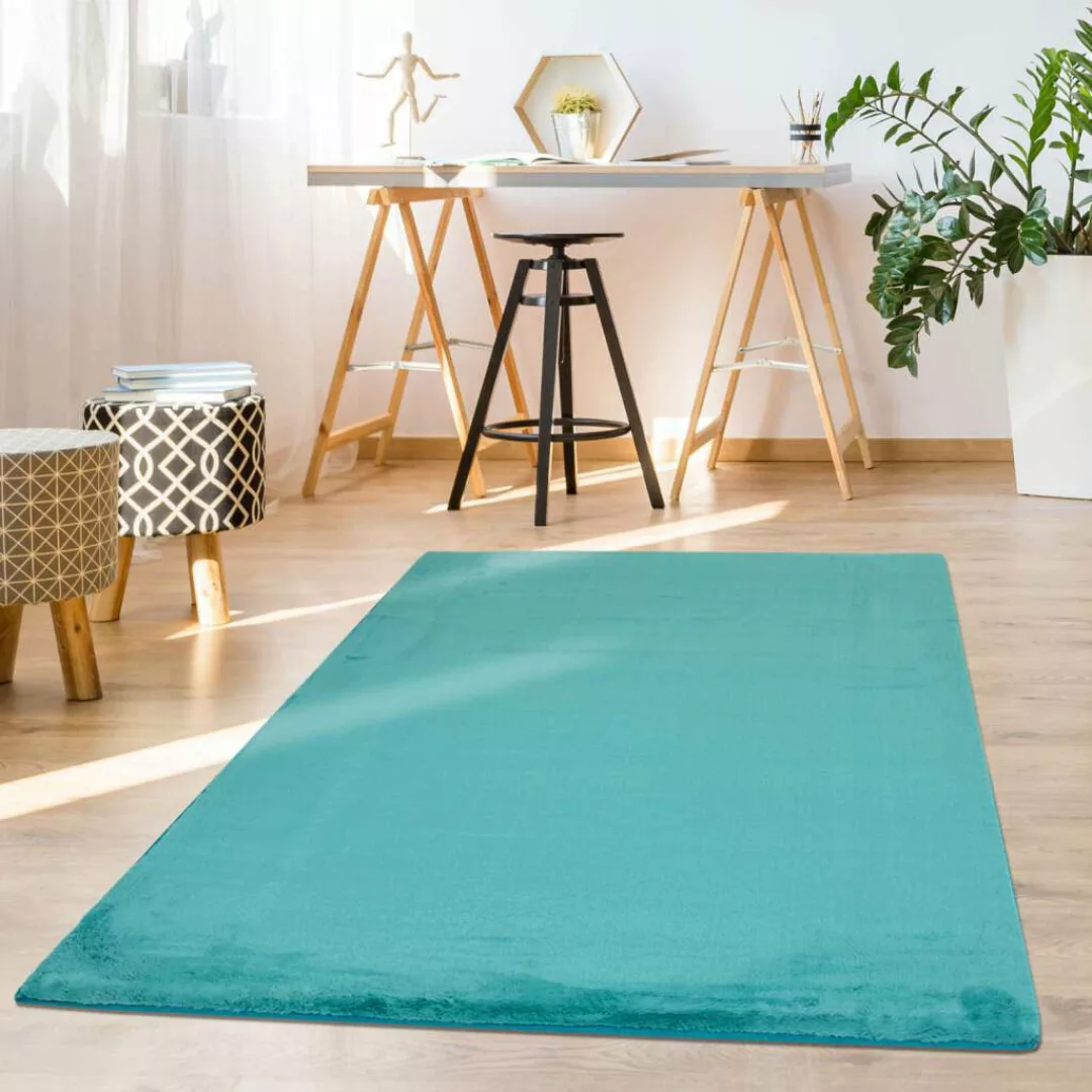 Carpet City Hochflor-Teppich »TOPIA 400«, rechteckig, Kunstfell-Teppich mit günstig online kaufen