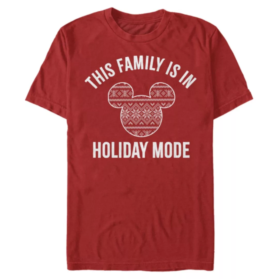 Disney Classics - Micky Maus - Micky Maus Family Holiday Mode - Männer T-Sh günstig online kaufen