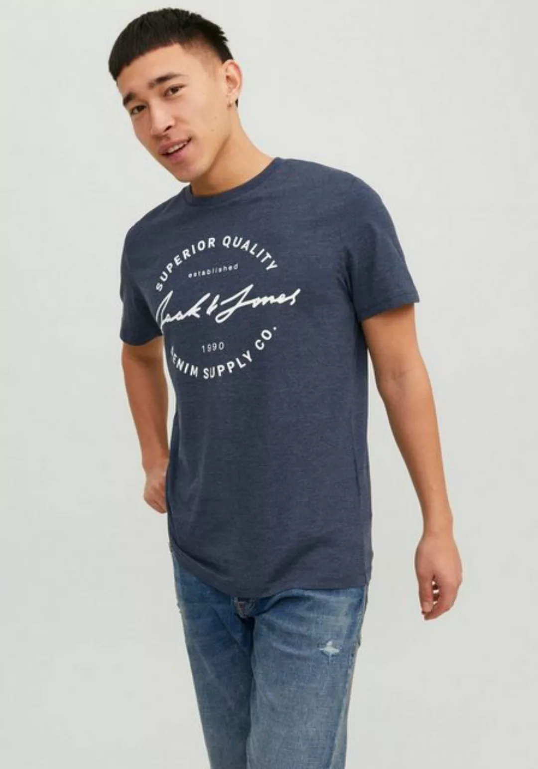 Jack & Jones Rundhalsshirt JJACE TEE SS CREW NECK günstig online kaufen