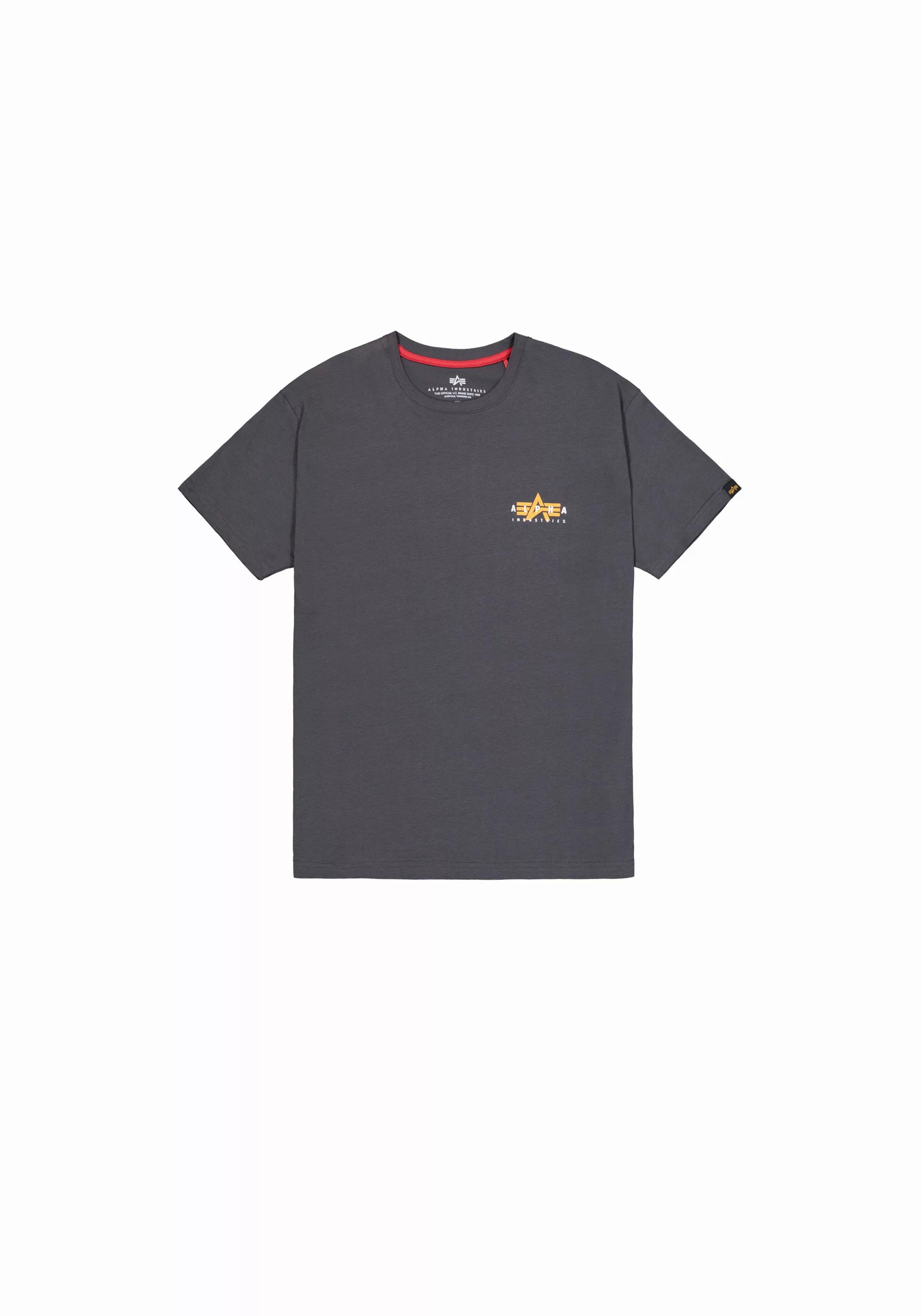 Alpha Industries T-Shirt "Puff Print Logo Backprint T-Shirt T-Shirt" günstig online kaufen