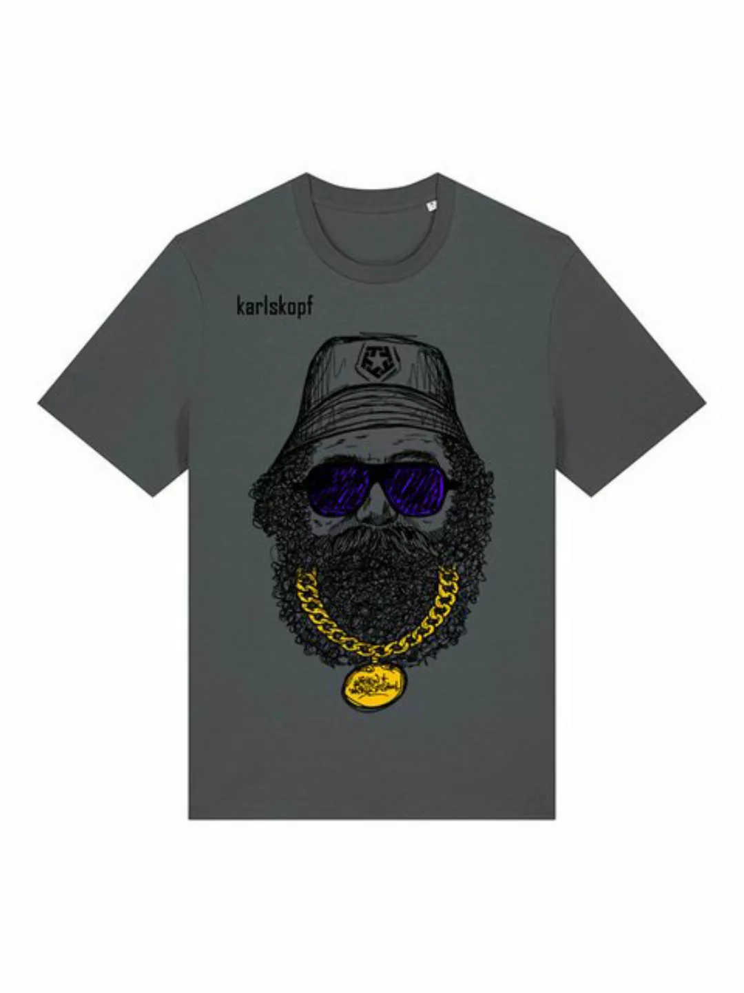 karlskopf Print-Shirt Rundhalsshirt Basic MR SKILLS günstig online kaufen
