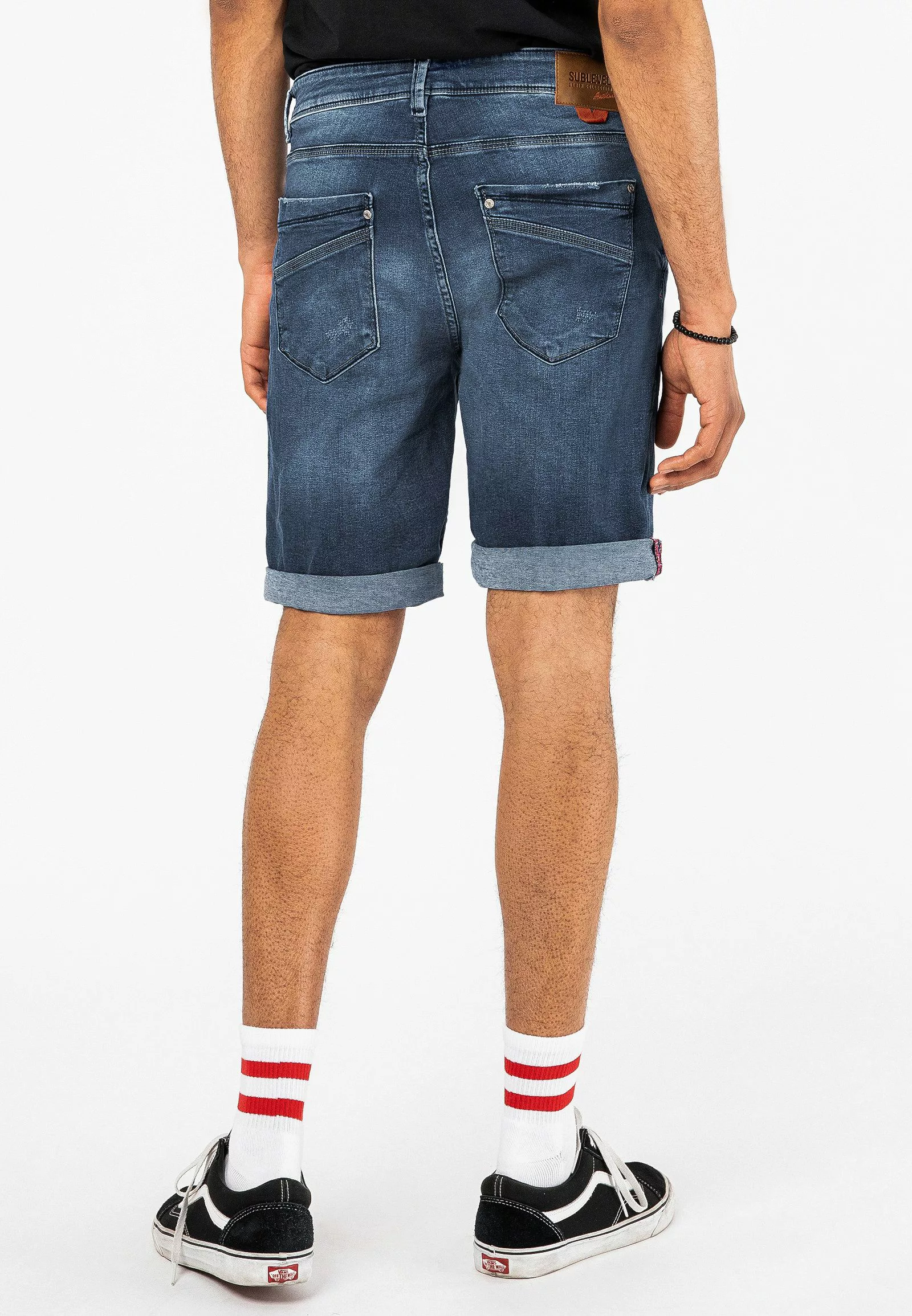 SUBLEVEL Jeansbermudas Herren Jeans Shorts kurze günstig online kaufen