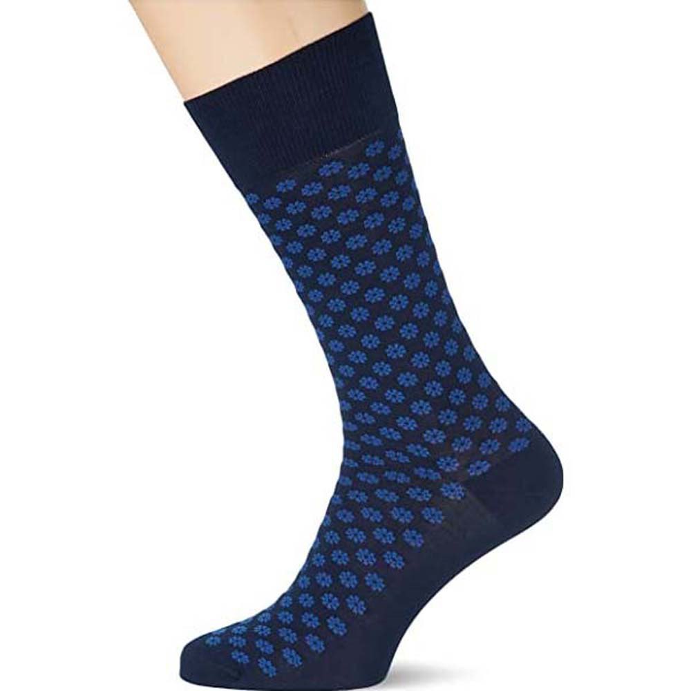 Hackett Flower Socken S-M Navy günstig online kaufen