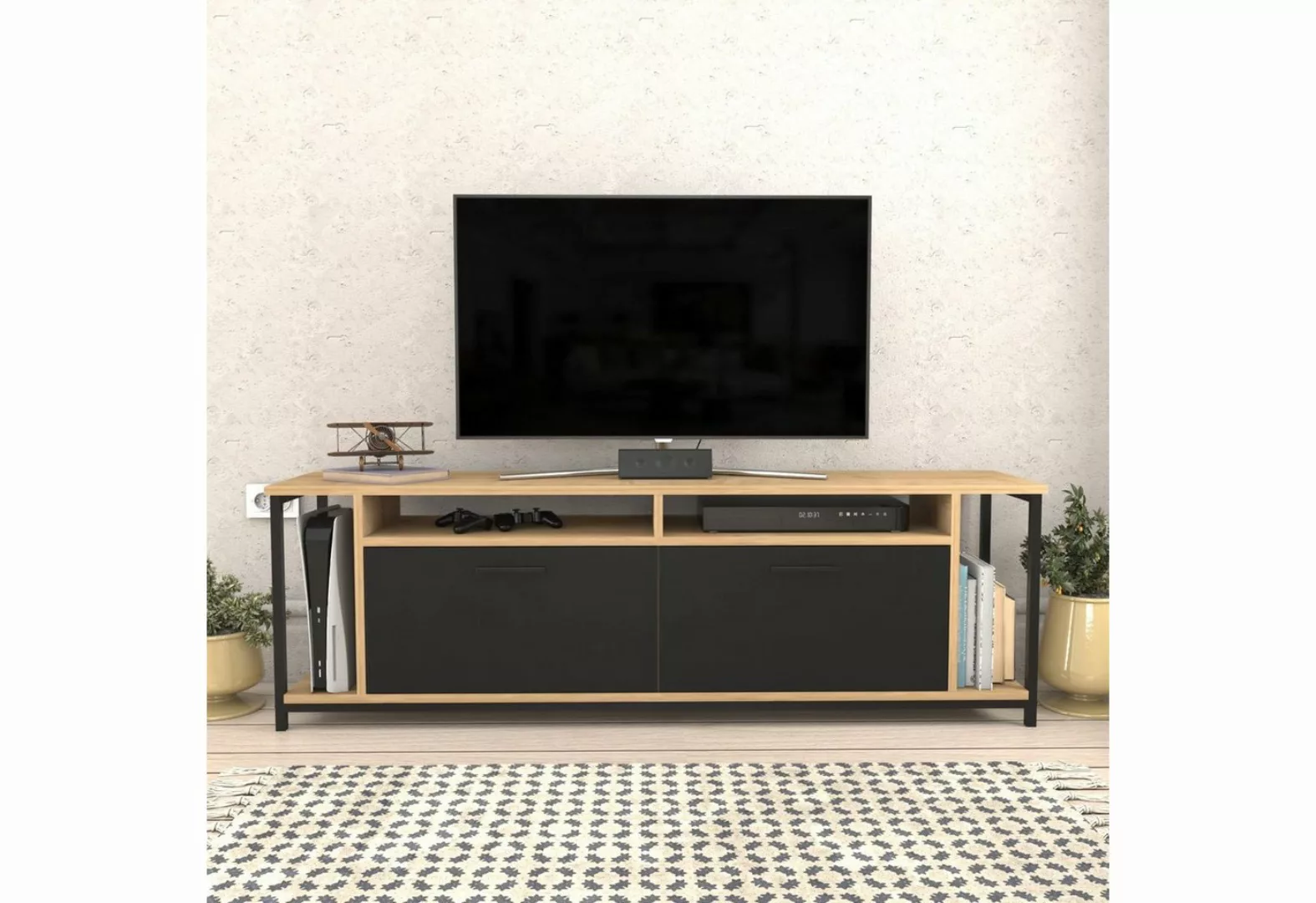 Skye Decor TV-Schrank Schränke, 50,8x160x35 cm, 100% Melaminbeschichtete Pa günstig online kaufen