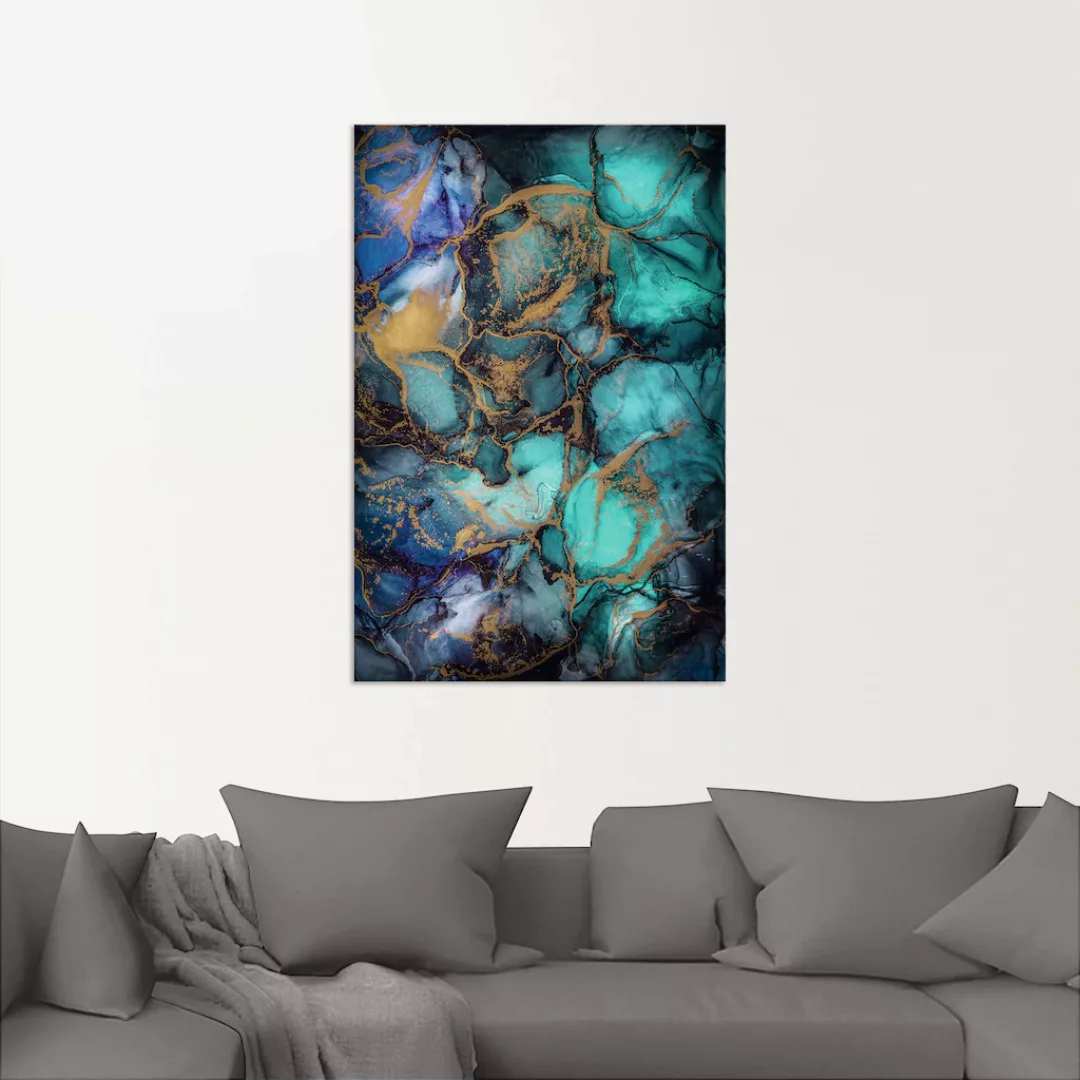 Artland Wandbild "Saphir", Muster, (1 St.), als Alubild, Outdoorbild, Leinw günstig online kaufen