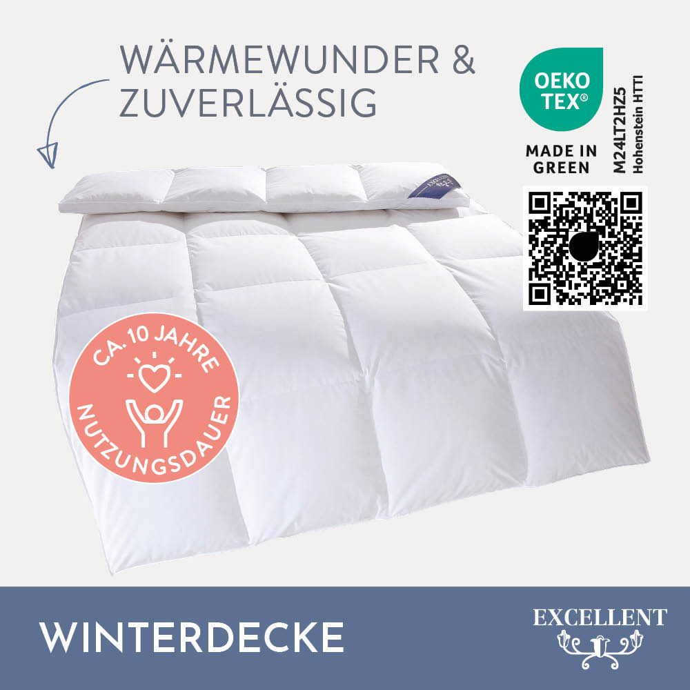 Excellent Daunenbettdecke »Zürich, Bettdecken für Sommer und Winter, Decke« günstig online kaufen