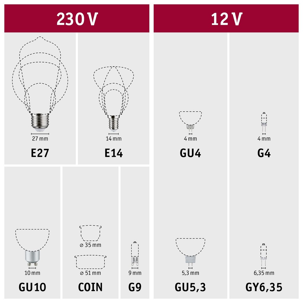 Paulmann LED-Leuchtmittel »Deco Pipe 4,9W 230V Satin 2700K«, Warmweiß günstig online kaufen