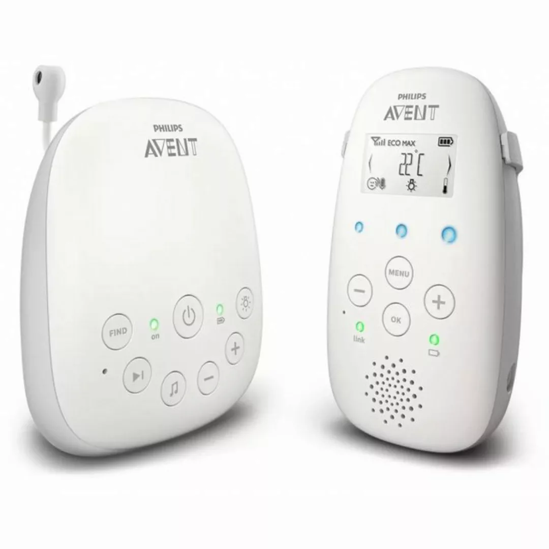 Philips Babyphone Avent SCD713/26, Smart ECO-Modus, Schlaflieder, Gegenspre günstig online kaufen