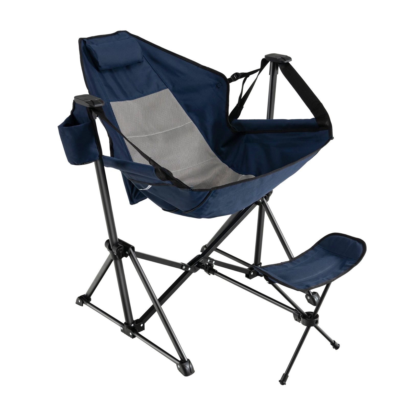 COSTWAY Campingstuhl, Klappstuhl mit Kopfstütze, verstellbar, günstig online kaufen