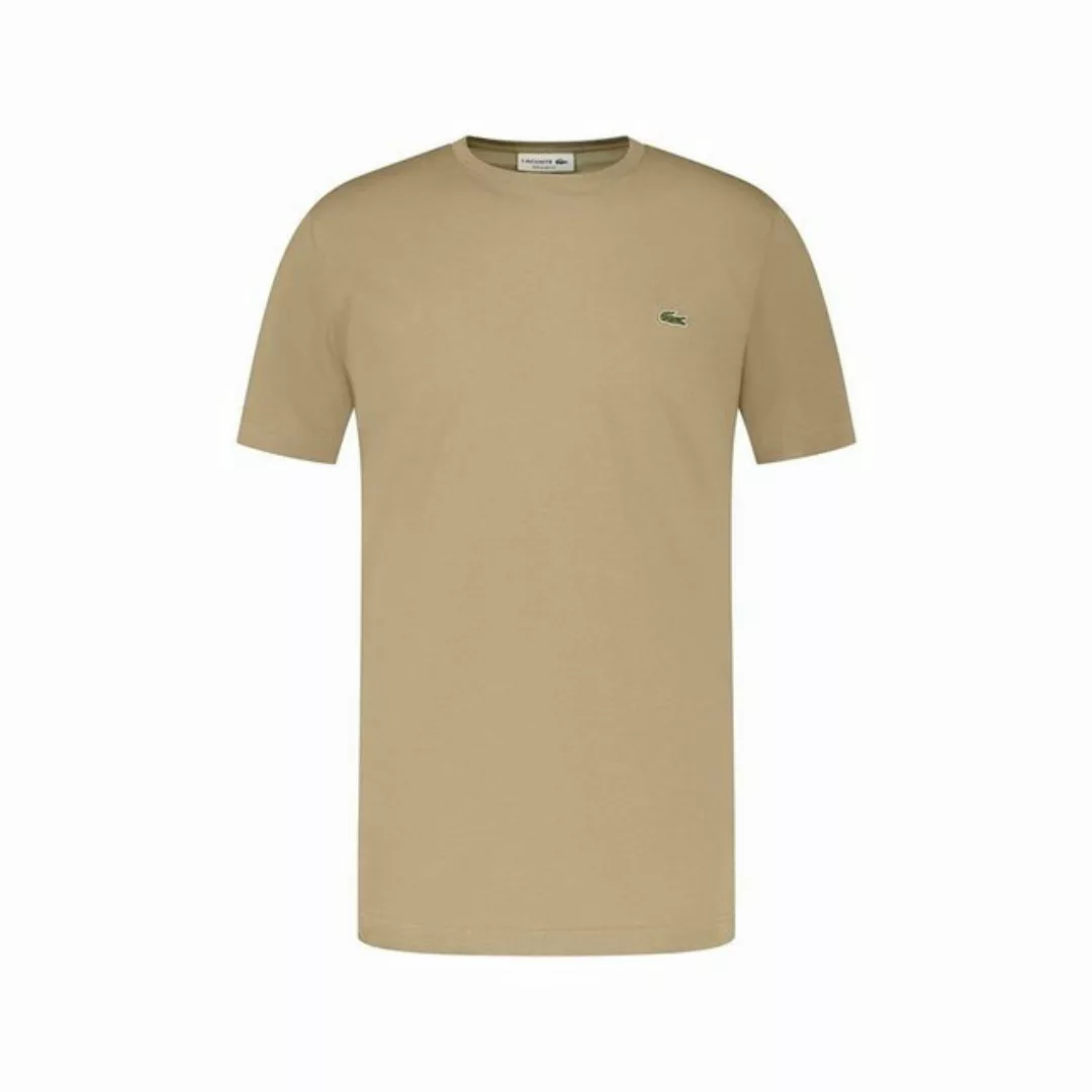 Lacoste Rundhalsshirt beige (1-tlg) günstig online kaufen