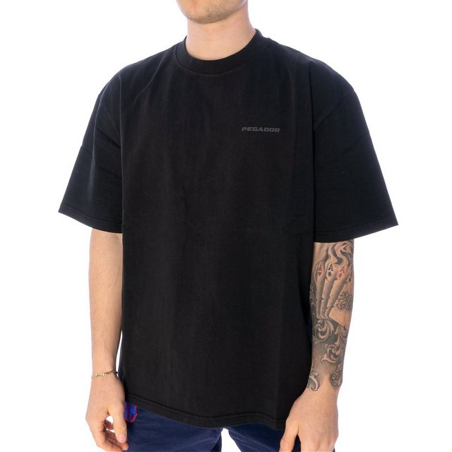 Pegador T-Shirt T-Shirt PGDR Logo Oversized, G L, F washed black günstig online kaufen