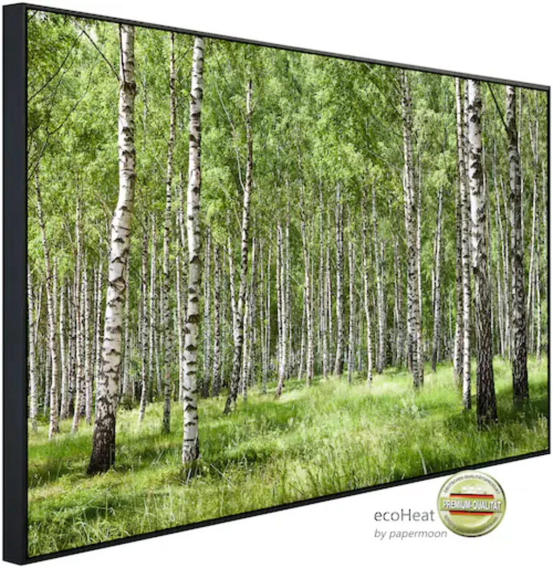 Papermoon Infrarotheizung »Birkenwald«, sehr angenehme Strahlungswärme günstig online kaufen