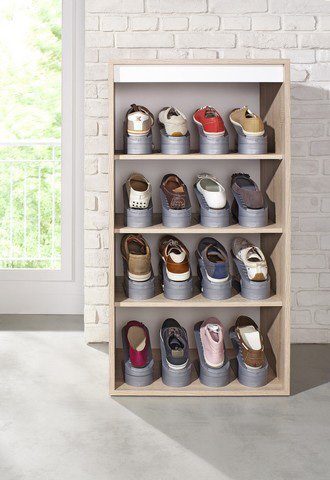 Ruco Schuhregal (Schuhstapler), Set 4-tlg., Kunststoff, günstig online kaufen