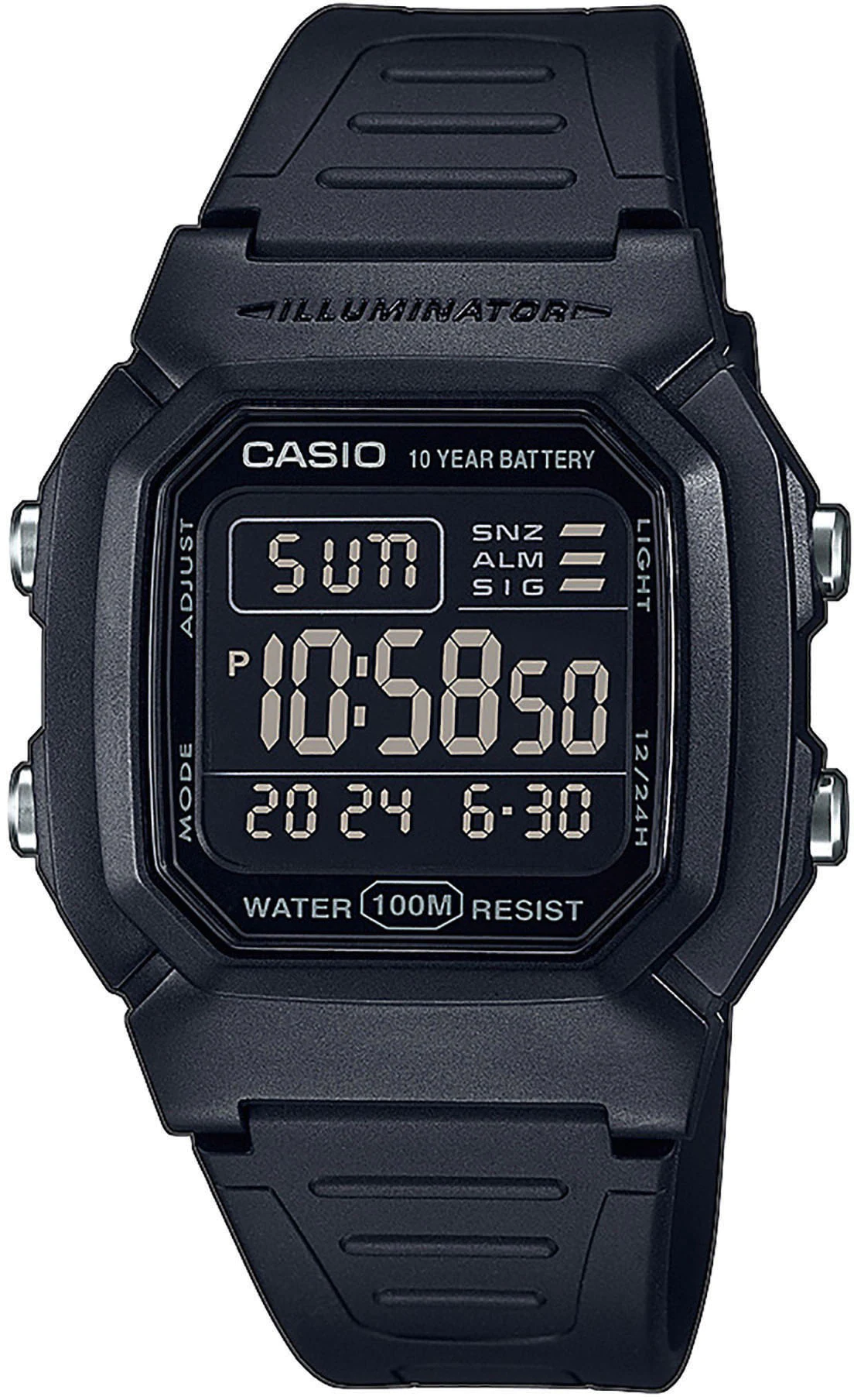 Casio Collection Chronograph "W-800H-1BVES" günstig online kaufen