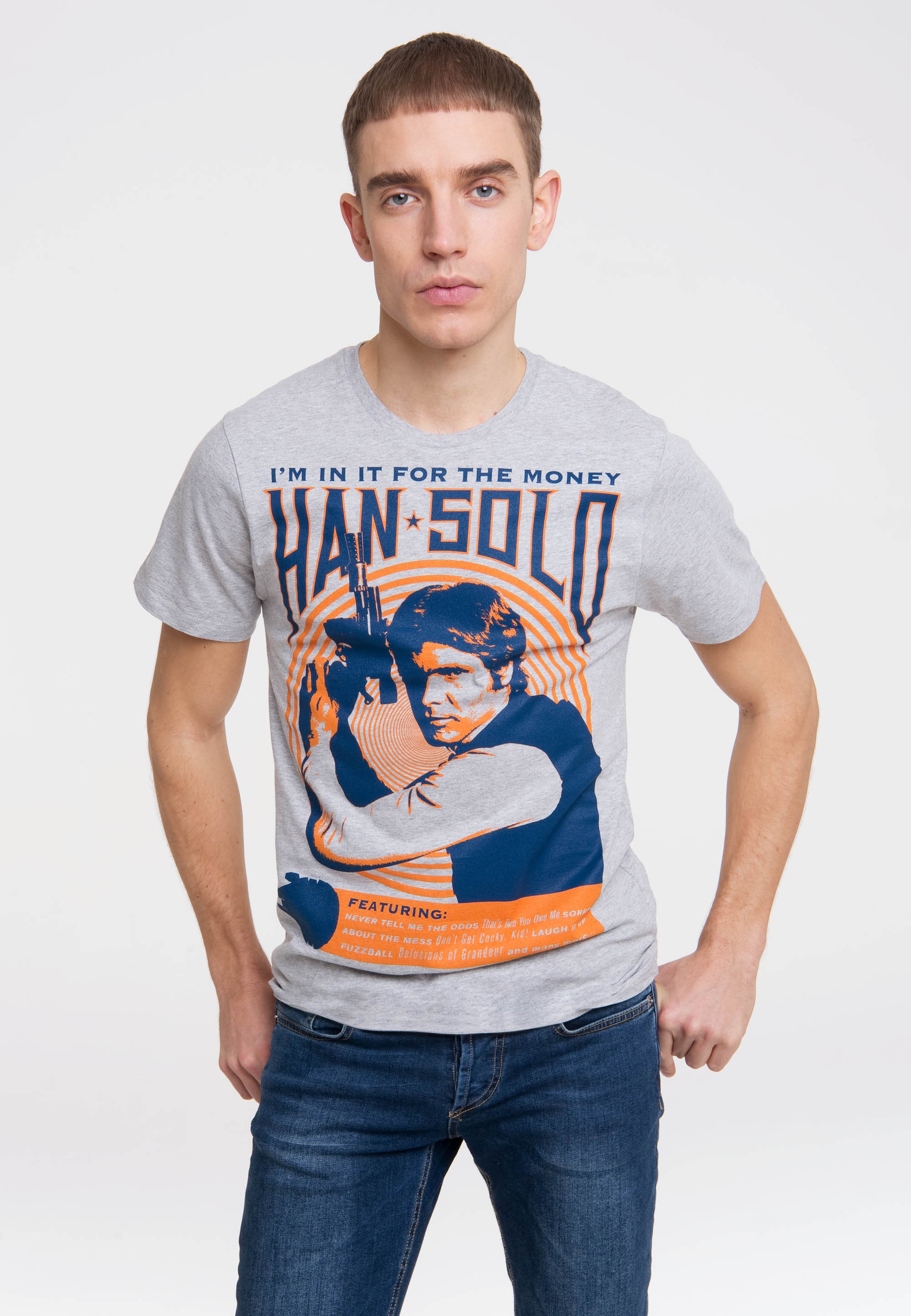 LOGOSHIRT T-Shirt "Star Wars - Han Solo - Money", mit Han Solo-Motiv günstig online kaufen