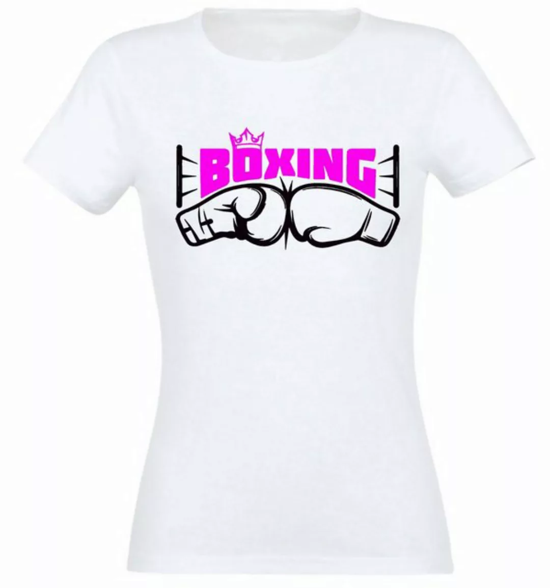 Banco T-Shirt Damen Boxsport Boxen Kampfsport Trainingsshirt Sommermode Bau günstig online kaufen