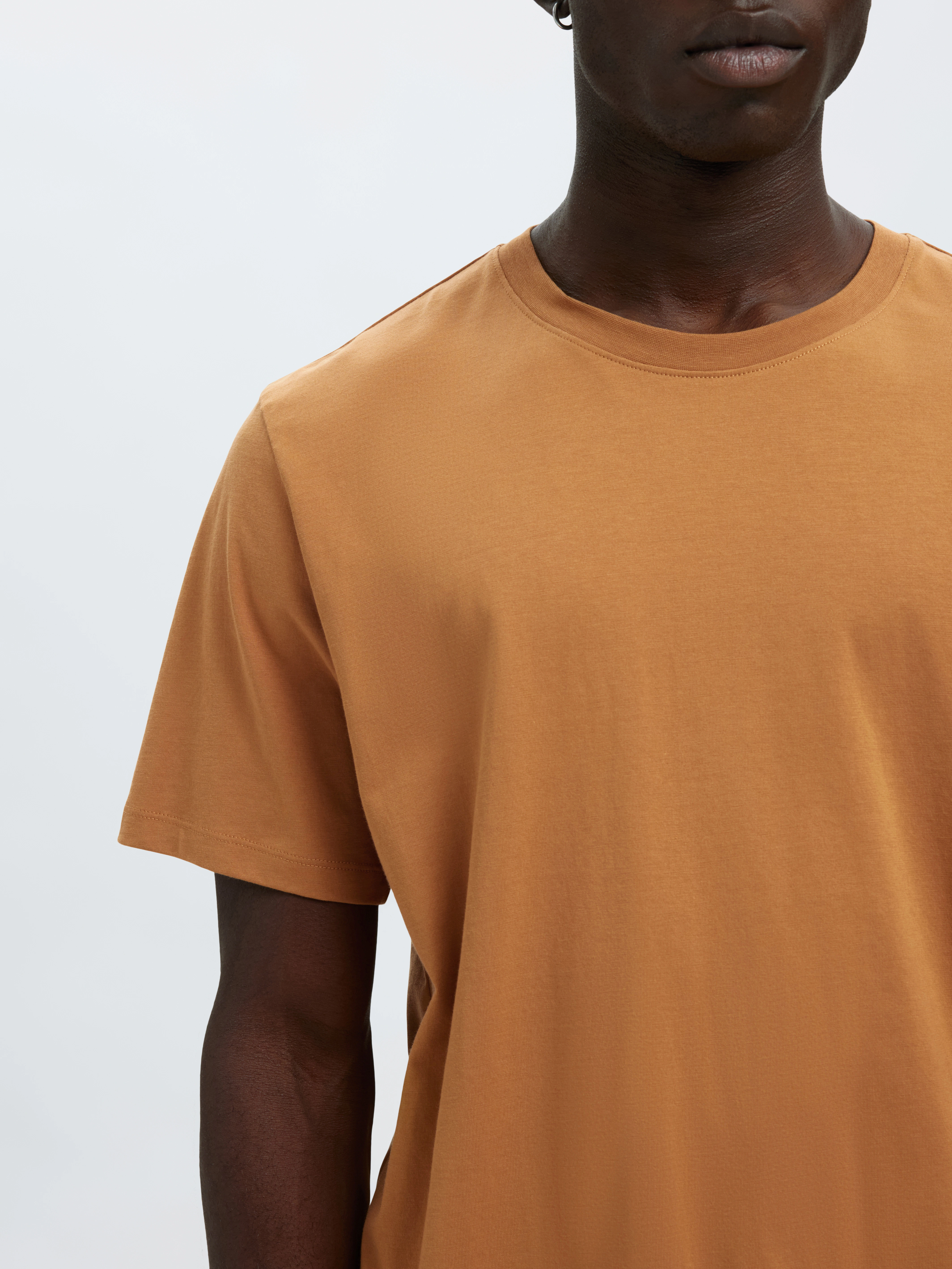 SELECTED HOMME Rundhalsshirt "SLHASPEN SS O-NECK TEE NOOS" günstig online kaufen