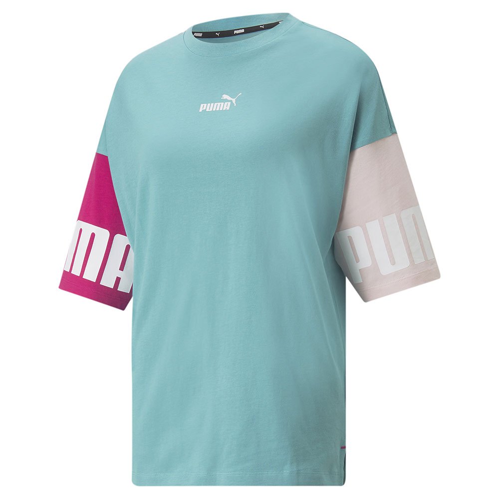 Puma Power Colorblock Kurzärmeliges T-shirt XS Porcelain günstig online kaufen