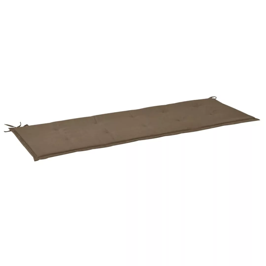 Gartenbank-auflage Taupe 150x50x4 Cm günstig online kaufen