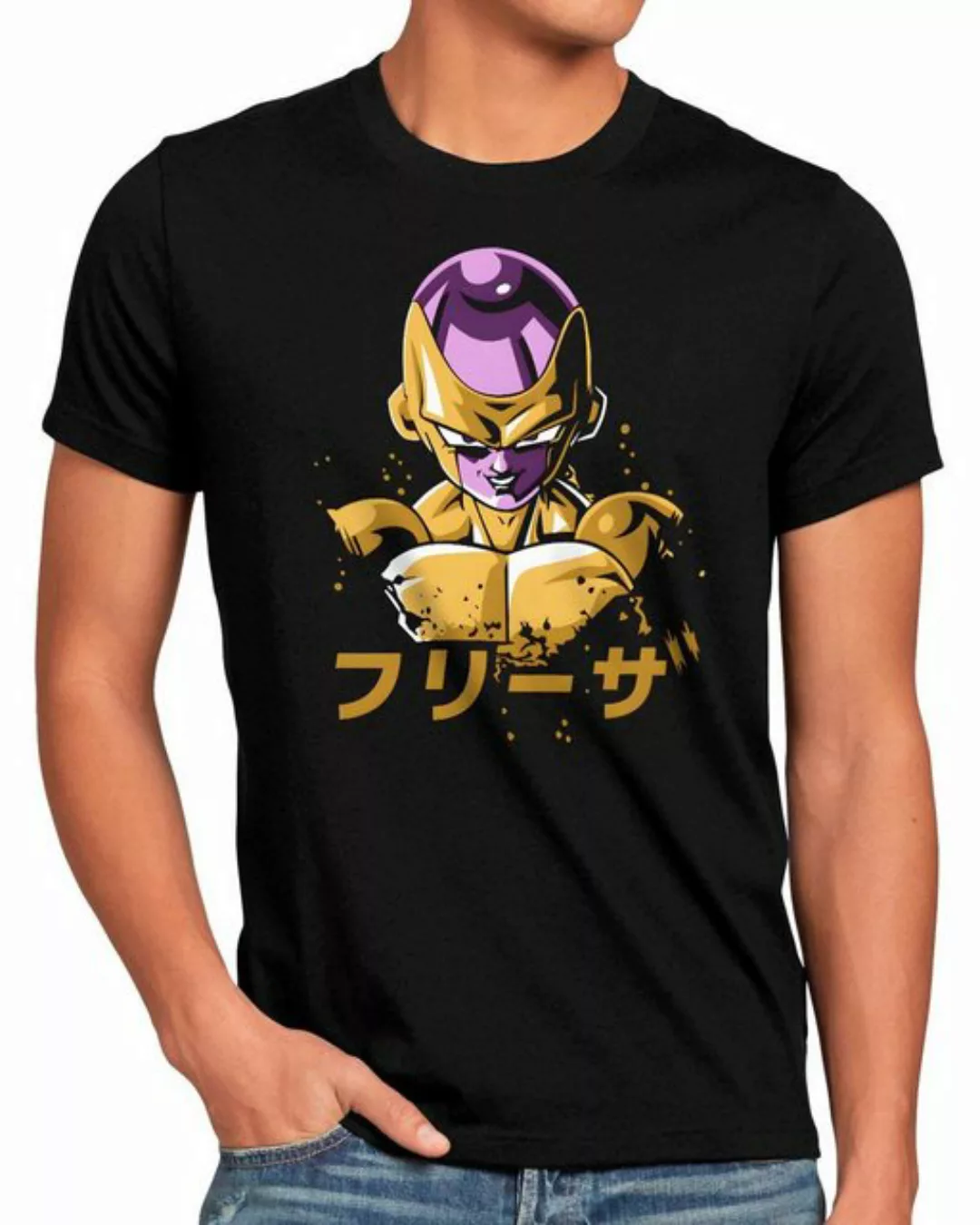 style3 Print-Shirt Herren T-Shirt Lord Frieza super dragonball z gt songoku günstig online kaufen