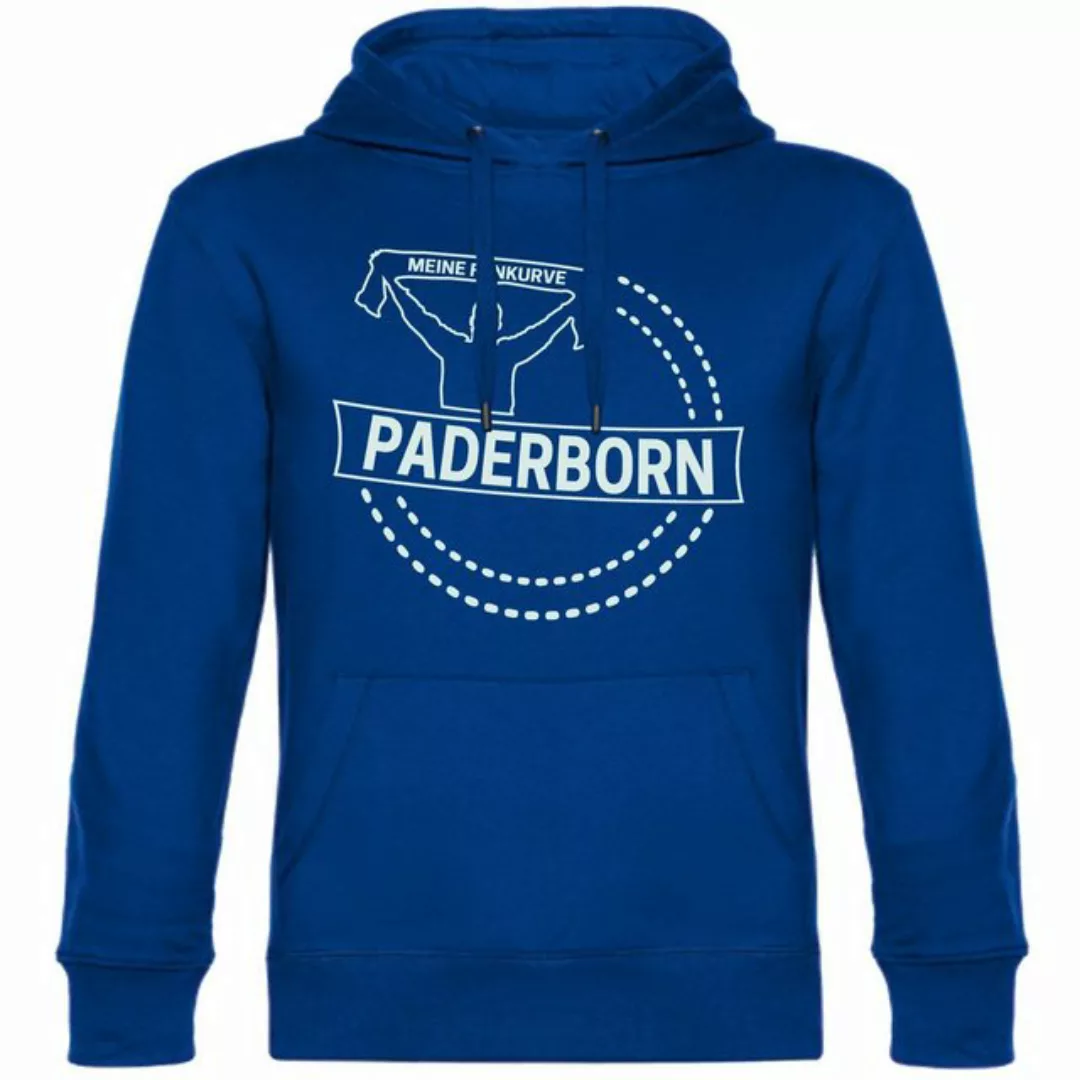 multifanshop Kapuzensweatshirt Paderborn - Meine Fankurve - Pullover günstig online kaufen