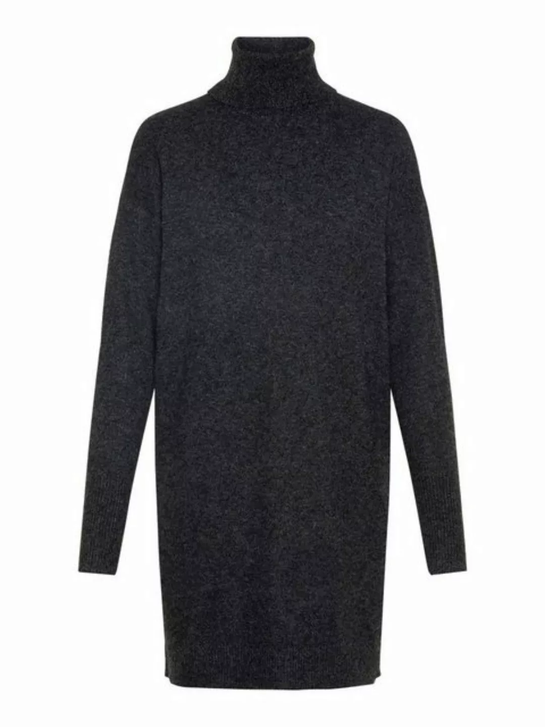 Vero Moda – Pulloverkleid mit Rollkragen in Schwarz meliert günstig online kaufen
