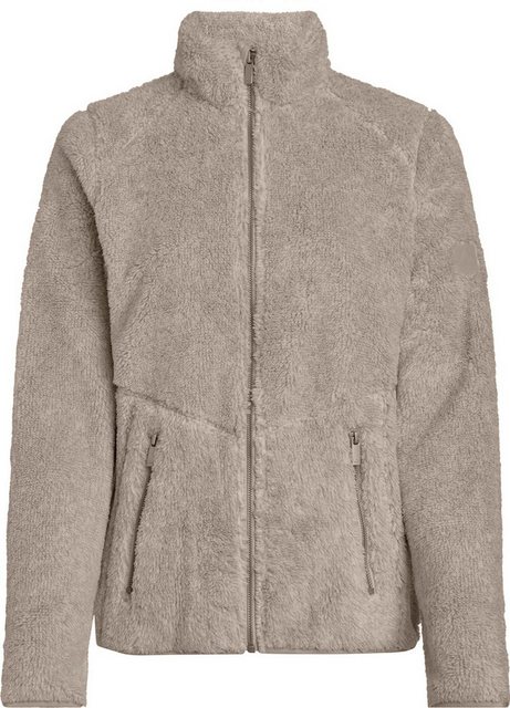 McKINLEY Strickfleecejacke Da.-Fleece-Jacke Laura wms MELANGE/BROWN SMOKE günstig online kaufen