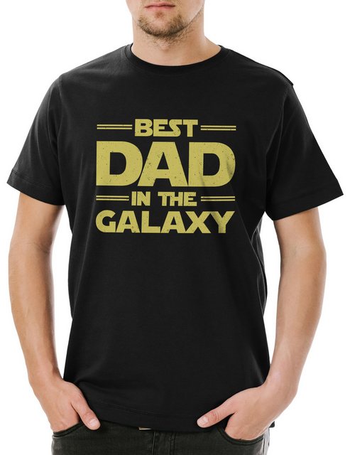 Urban Backwoods Print-Shirt Best Dad In The Galaxy Herren T-Shirt Star Best günstig online kaufen