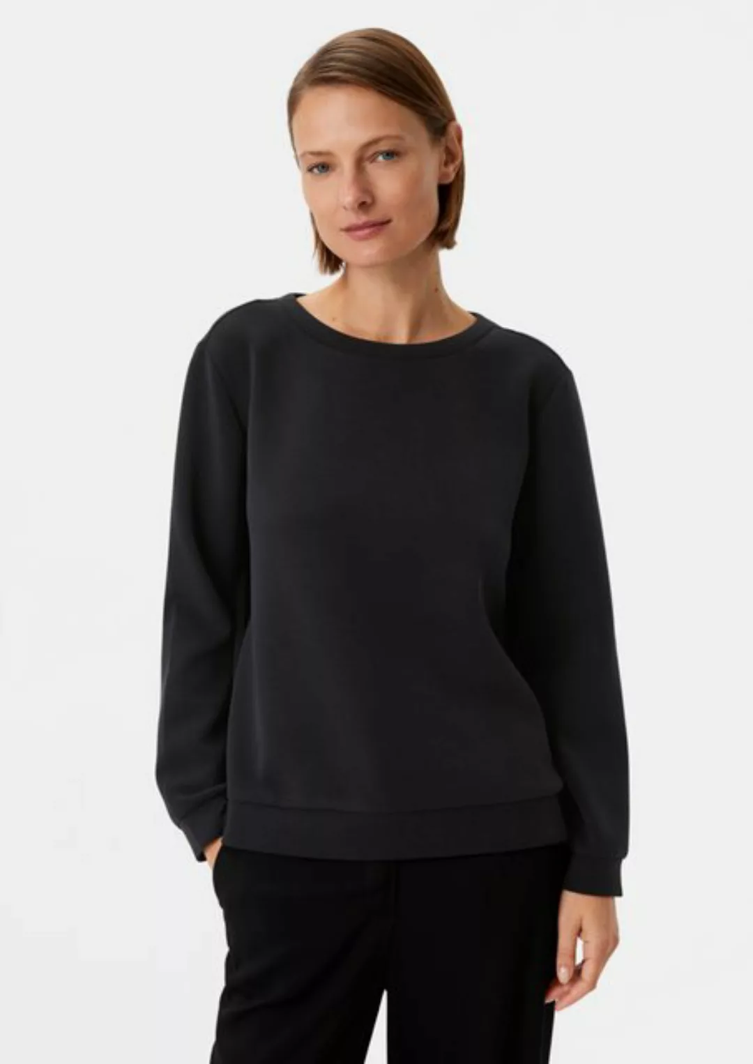 Comma Sweatshirt Sweatshirt aus Scuba günstig online kaufen
