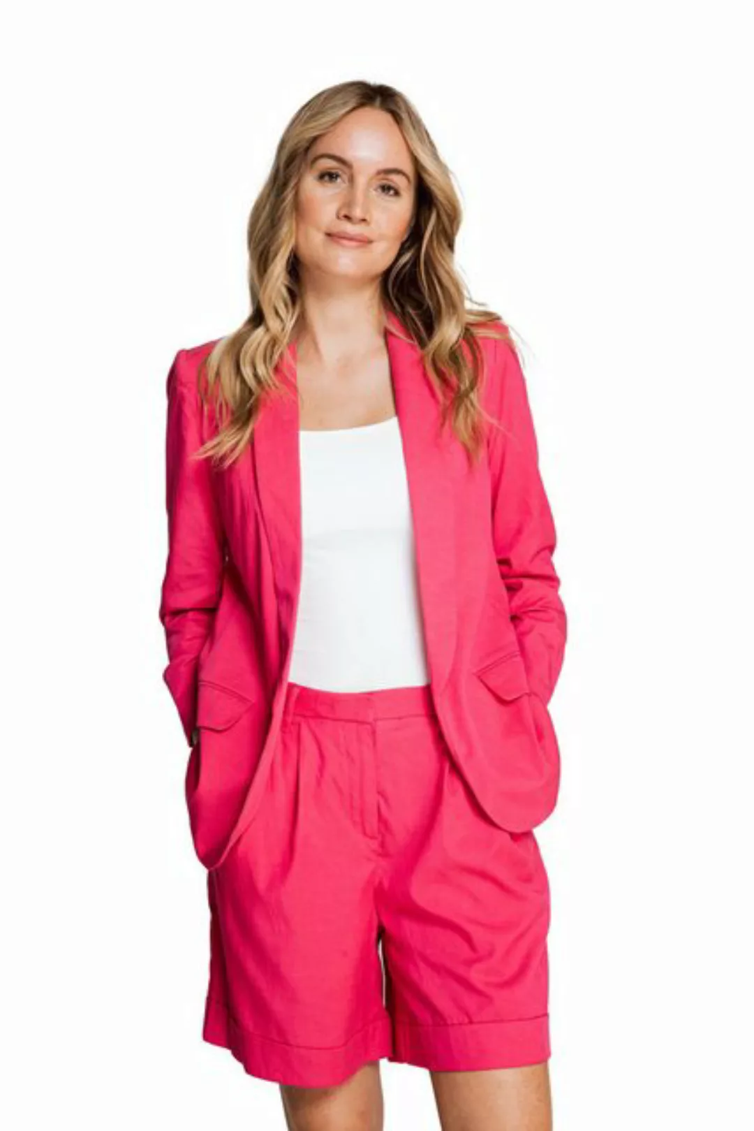 Zhrill Jackenblazer Blazer ZHHELEN Rosa angenehmer Tragekomfort günstig online kaufen