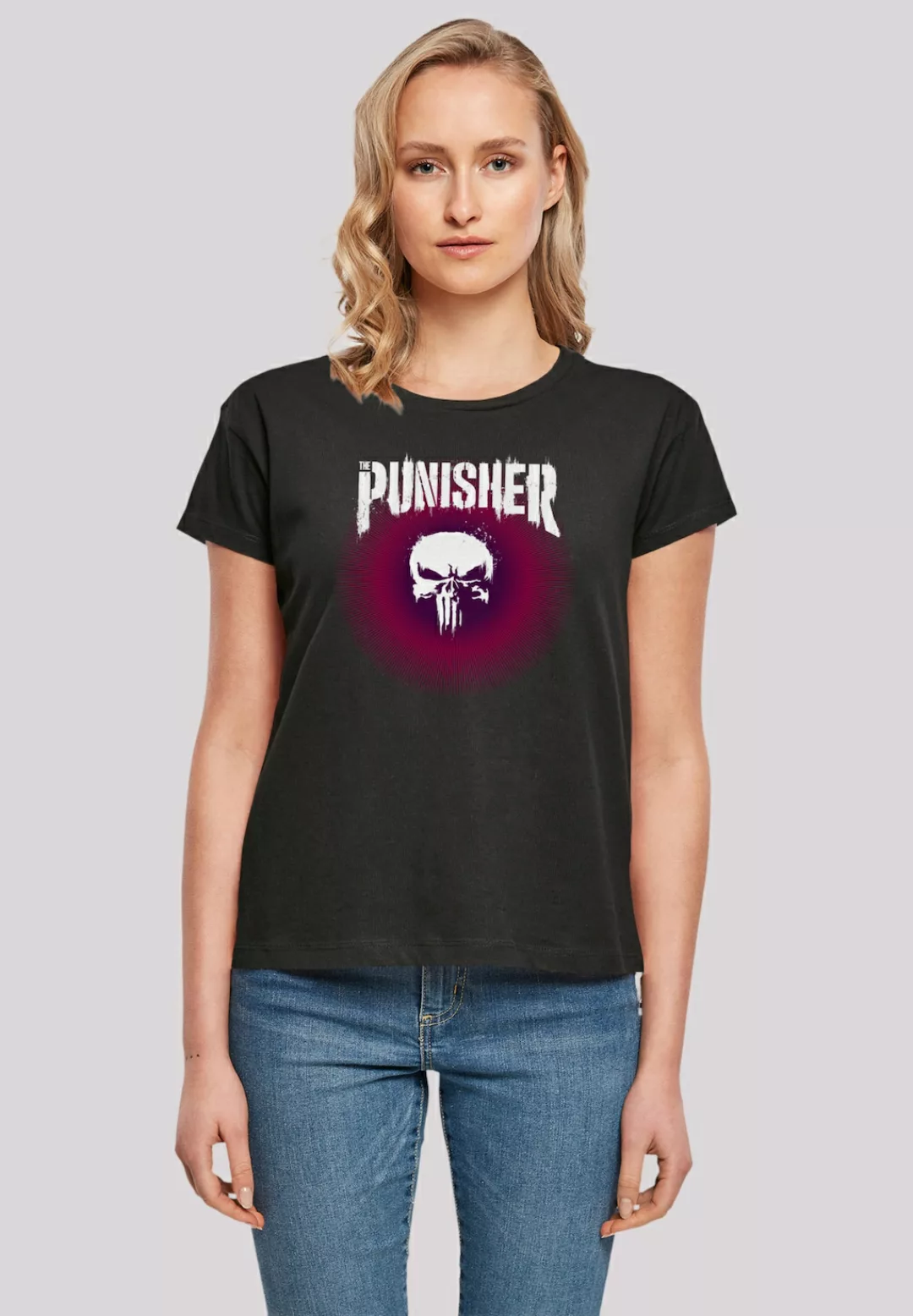 F4NT4STIC T-Shirt "Marvel Punisher Psychedelic Warface", Premium Qualität günstig online kaufen