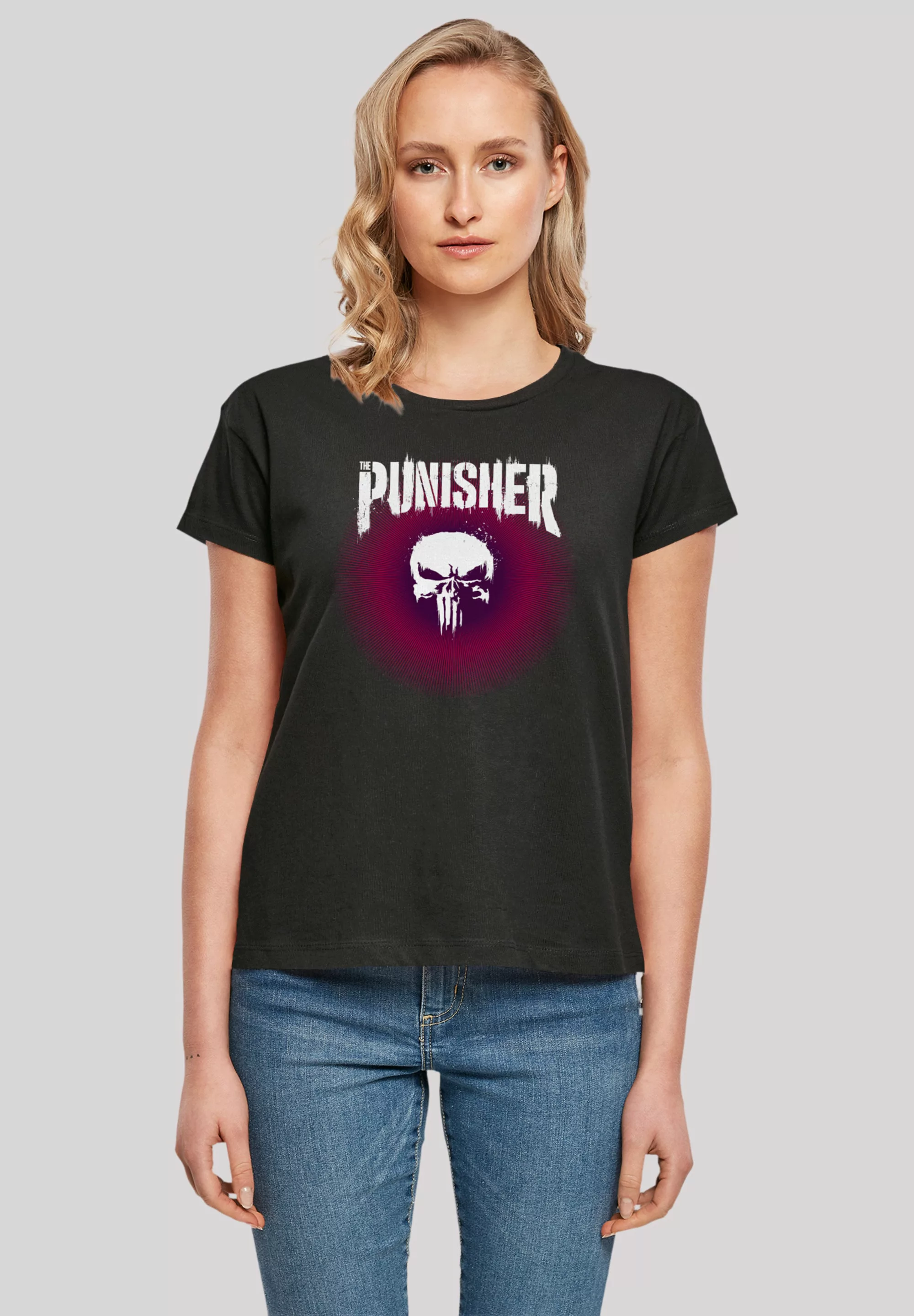 F4NT4STIC T-Shirt "Marvel Punisher Psychedelic Warface" günstig online kaufen