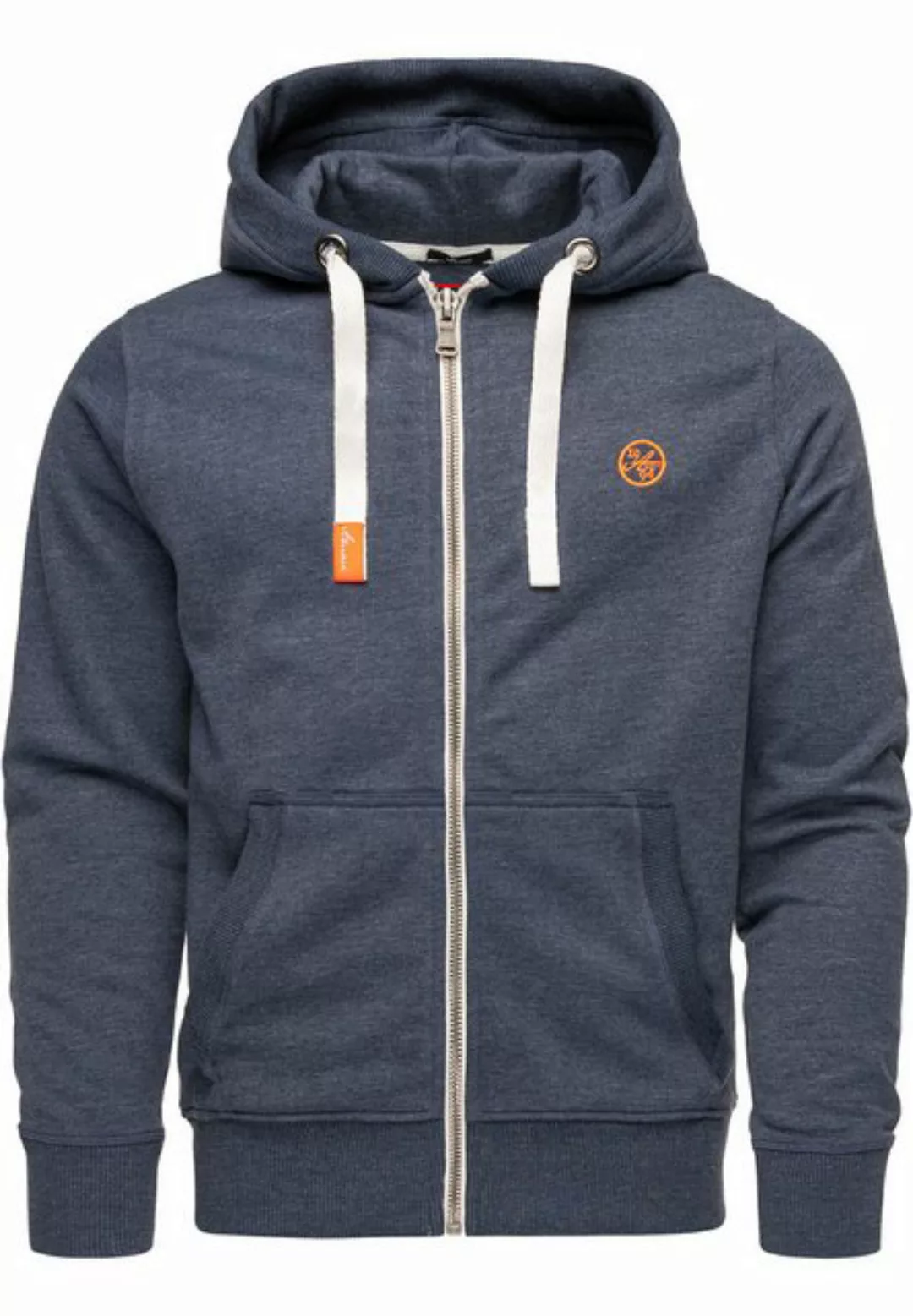 Amaci&Sons Kapuzenpullover TALLAHASSEE Herren Zipper Hoodie Herren Basic Ko günstig online kaufen