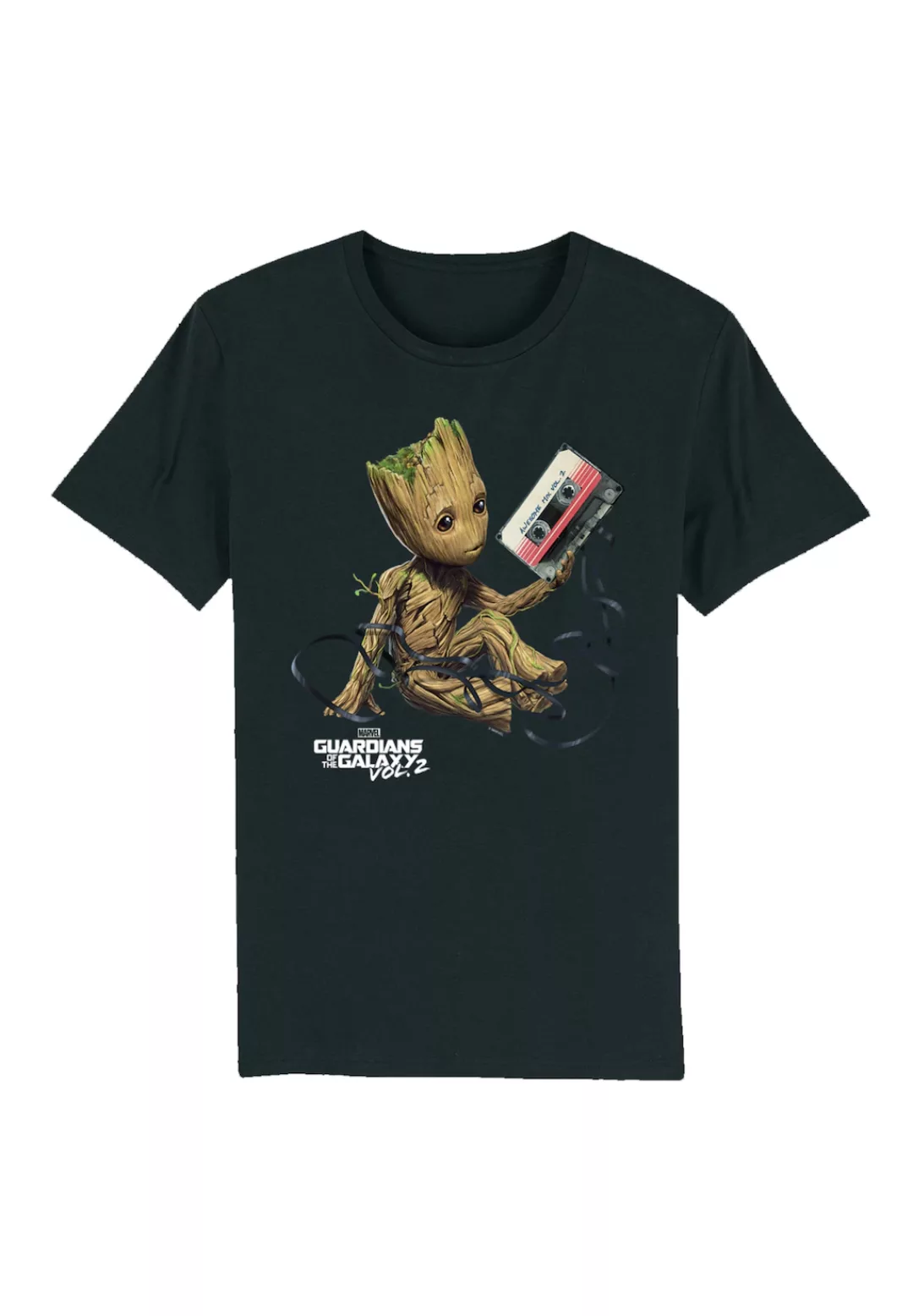 F4NT4STIC T-Shirt "Marvel Guardians Of The Galaxy Vol2 Groot Tape", Premium günstig online kaufen