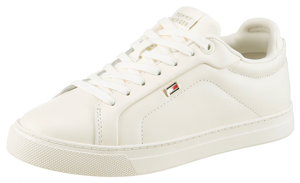 Tommy Hilfiger Plateausneaker "WOMENS ICON COURT SNEAKER FLAG", Freizeitsch günstig online kaufen