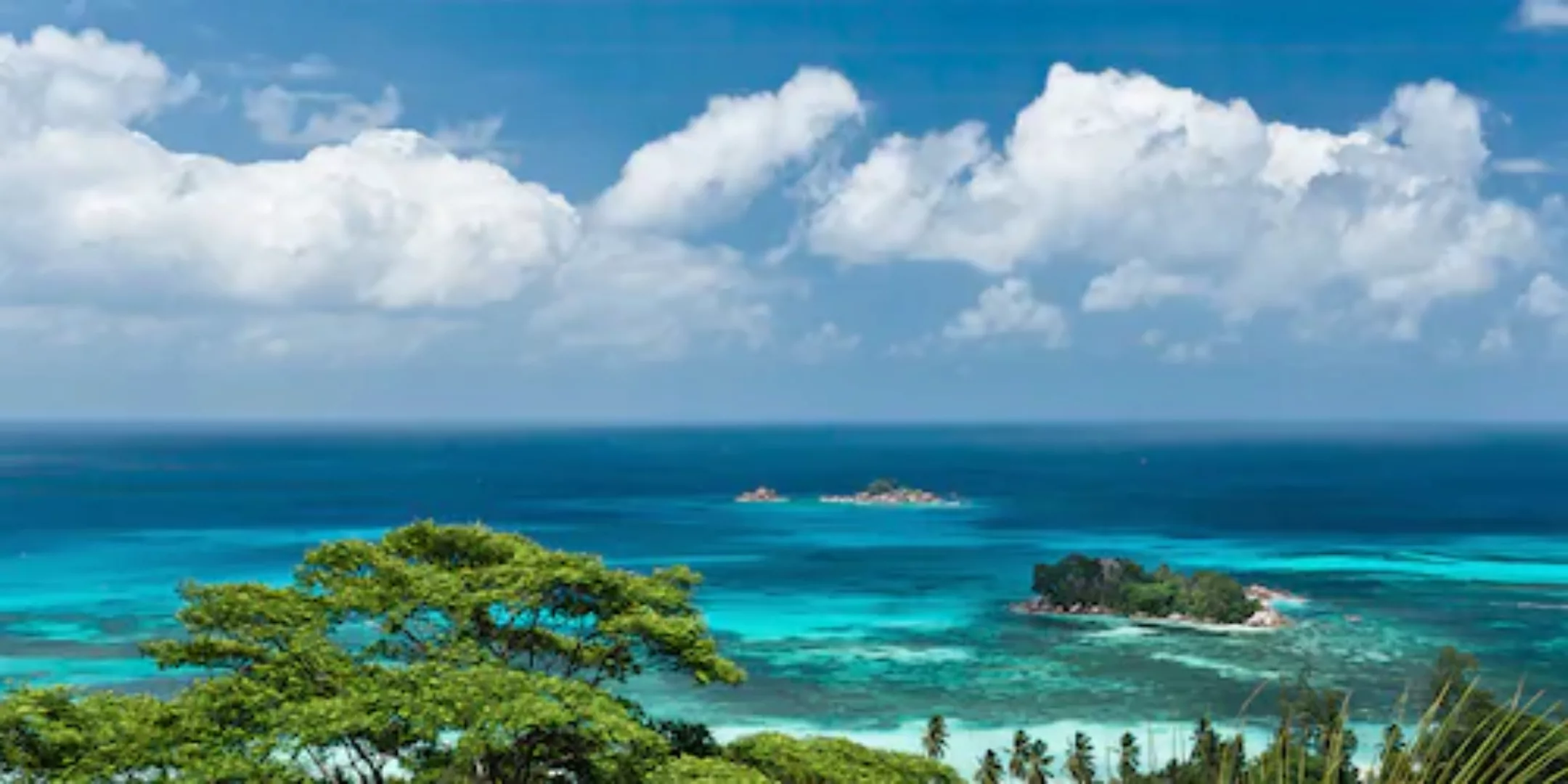 KOMAR Vlies Fototapete - The Sea View - Größe 400 x 200 cm mehrfarbig günstig online kaufen