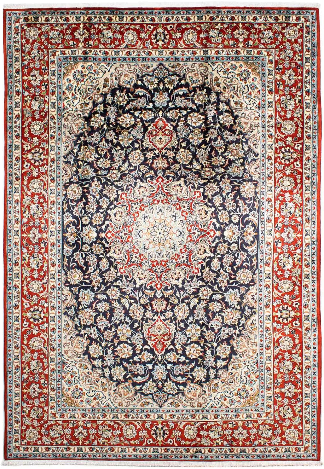 morgenland Orientteppich »Perser - Keshan - 293 x 208 cm - dunkelblau«, rec günstig online kaufen