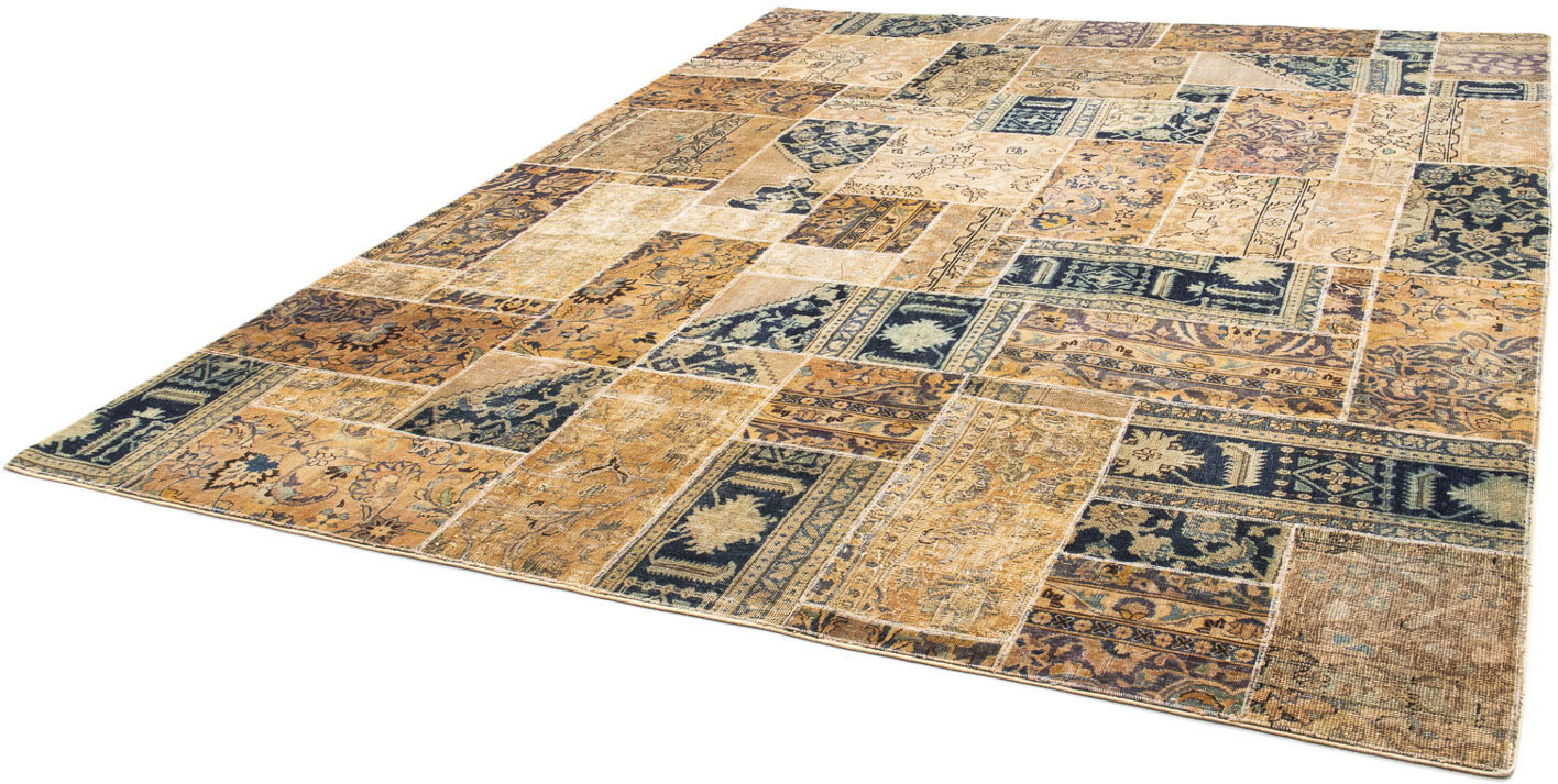 morgenland Teppich »Patchwork - 301 x 240 cm - mehrfarbig«, rechteckig, Woh günstig online kaufen