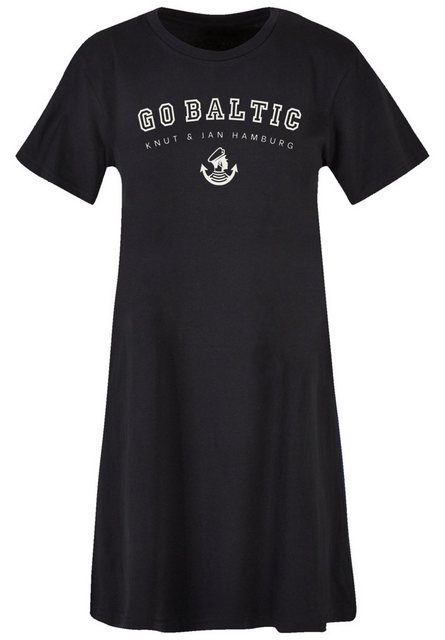 F4NT4STIC Shirtkleid "Go Baltic Ostsee Knut & Jan Hamburg", Print günstig online kaufen