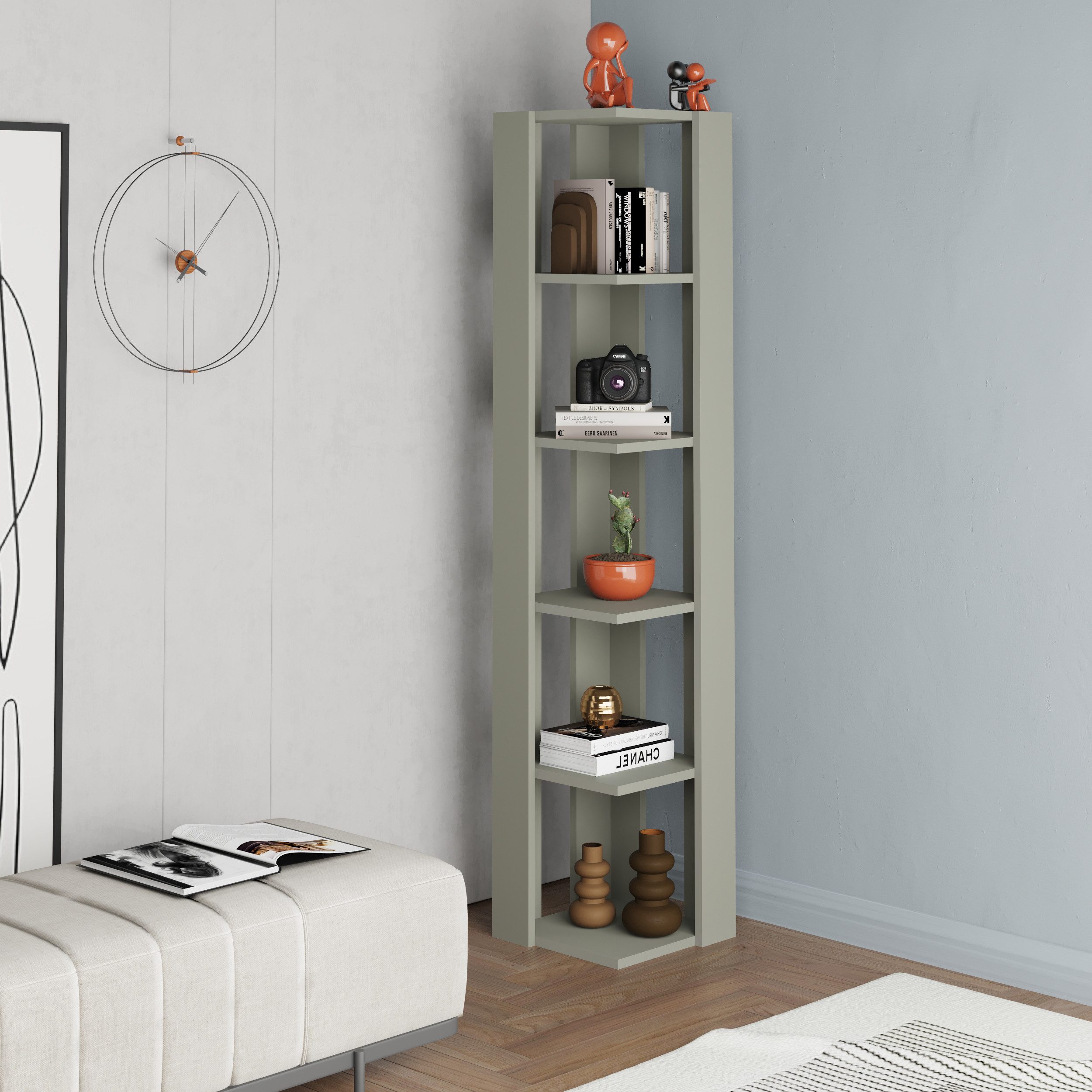 Decortie Eckregal Nati, Eck-Bücherregal, 34 x günstig online kaufen