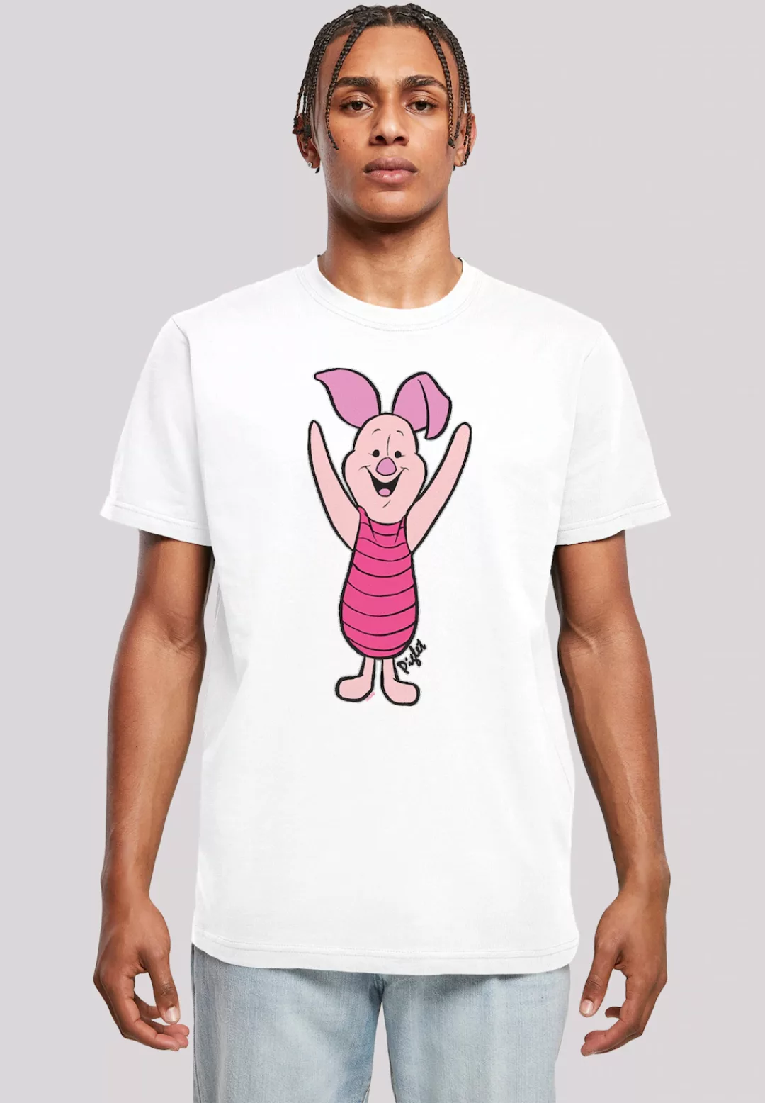 F4NT4STIC T-Shirt "Disney Winnie The Pooh Ferkel Classic", Herren,Premium M günstig online kaufen